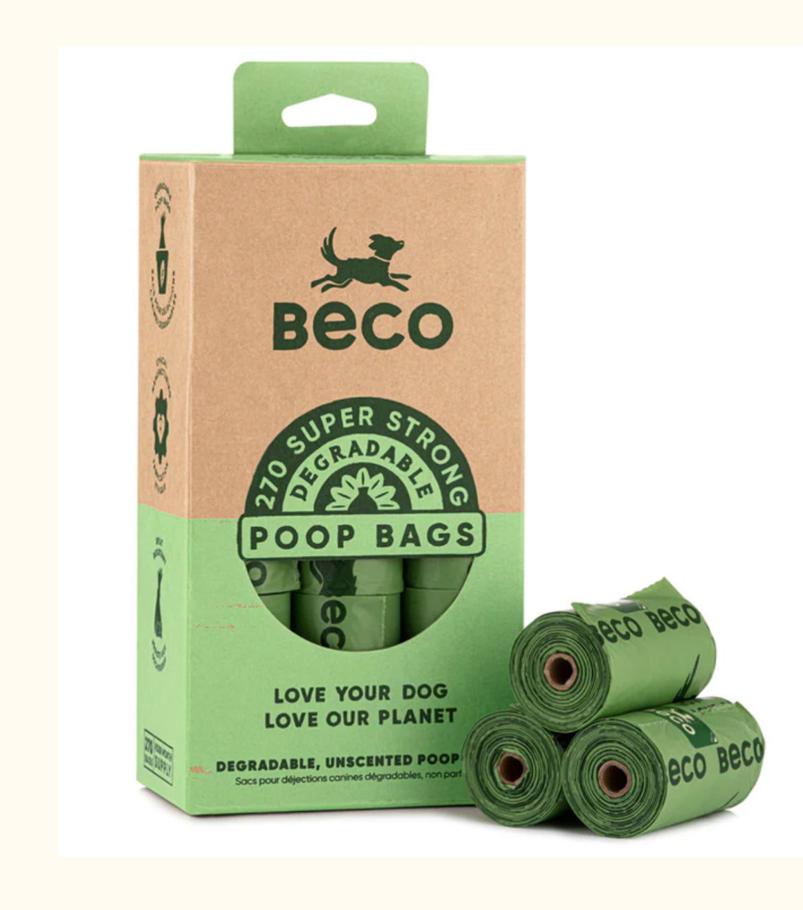Beco Poop Bags 270 Unscented