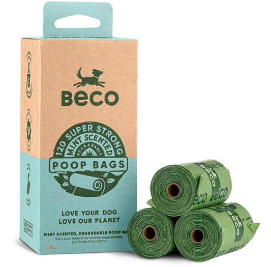 Beco Poop Bags 120 Mint Scented