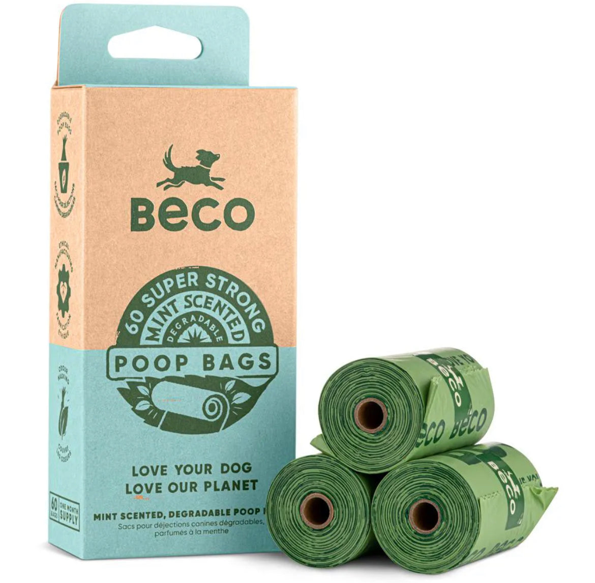 Beco Poop Bags 60 Minted