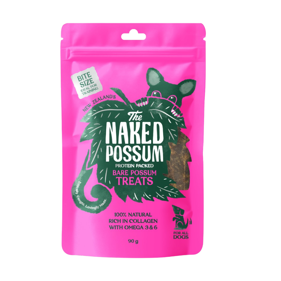The Naked Possum Dog Training Treats