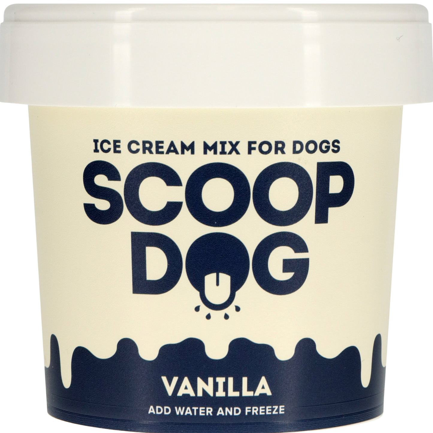Scoop Dog Vanilla Ice Cream