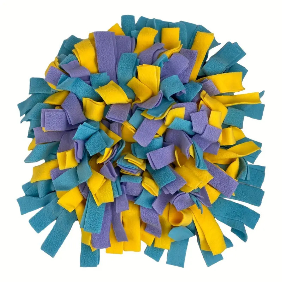 Snuffle Mat Enrichment Activity - Yellow/Pink/Purple