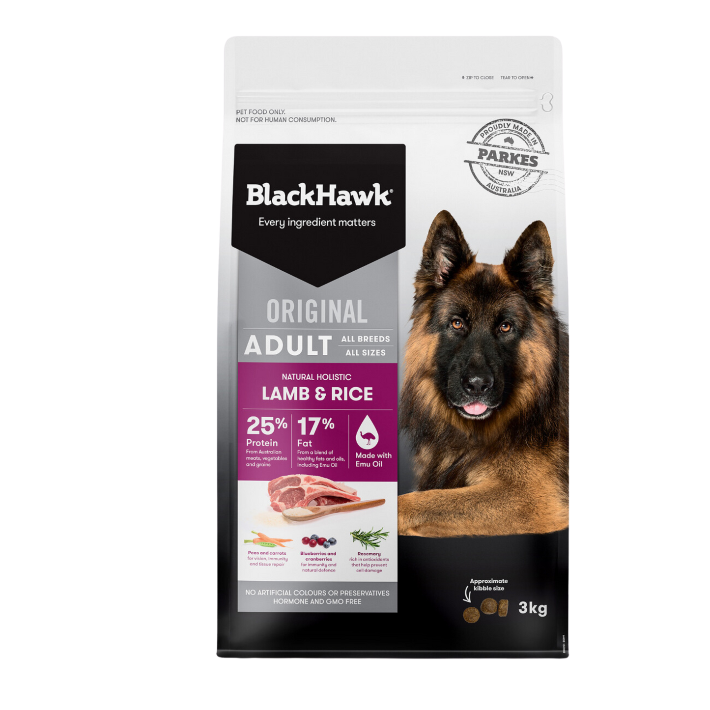 Black Hawk Original Adult Lamb & Rice