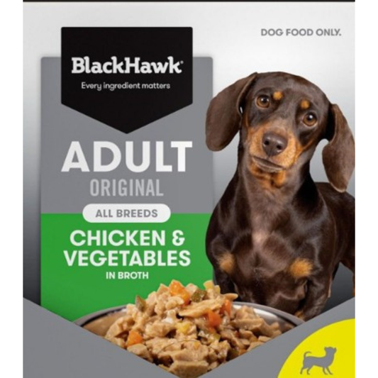 Black Hawk Adult Chicken Wet Food 85g