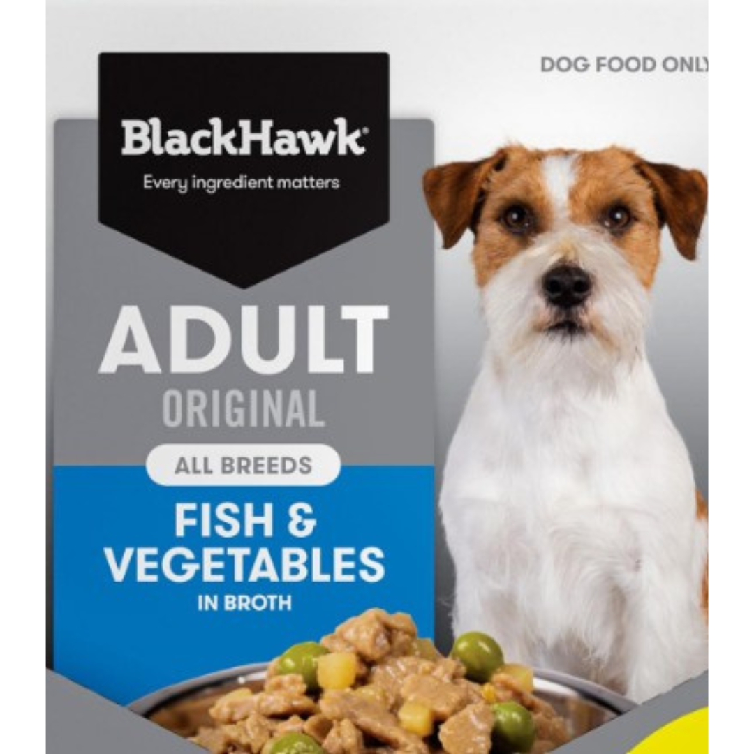 Black Hawk Adult Fish Wet Food 85g