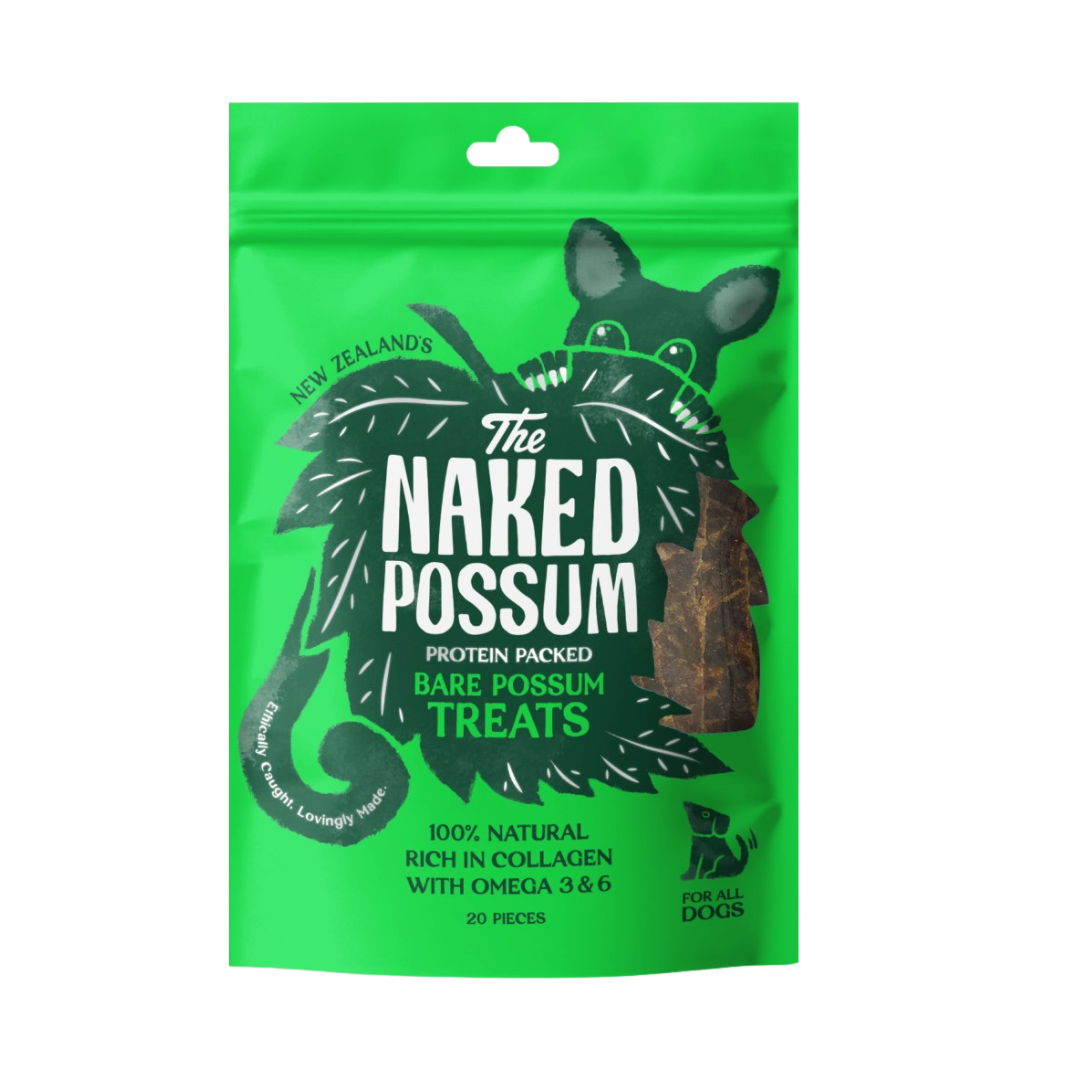 The Naked Possum Dog Treats
