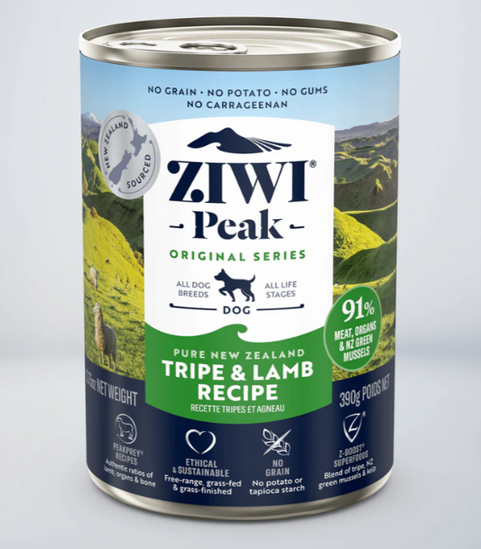 Ziwipeak Canned Wet Food Tripe & Lamb